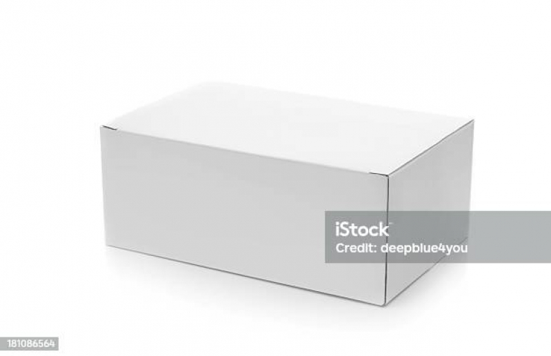 Caixa Branca com Tampa Papelão Preço São Paulo - Caixa de Papelão Branca Grande