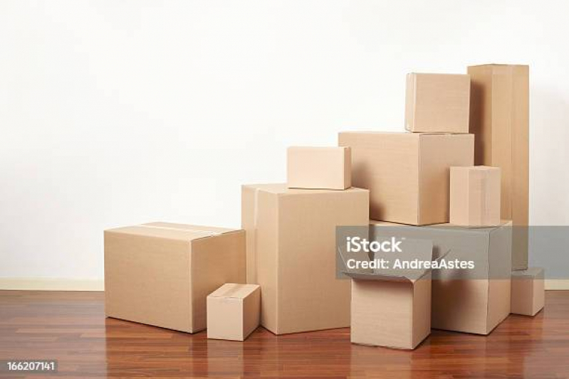 Caixa de Papelão Aberta com Alça Joanópolis - Caixa com Alças Papelão
