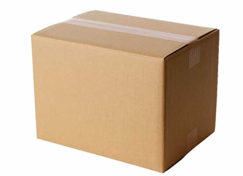 Caixa de Papelão com Tampa Personalizada Valinhos - Caixa de Papelão Dobrável