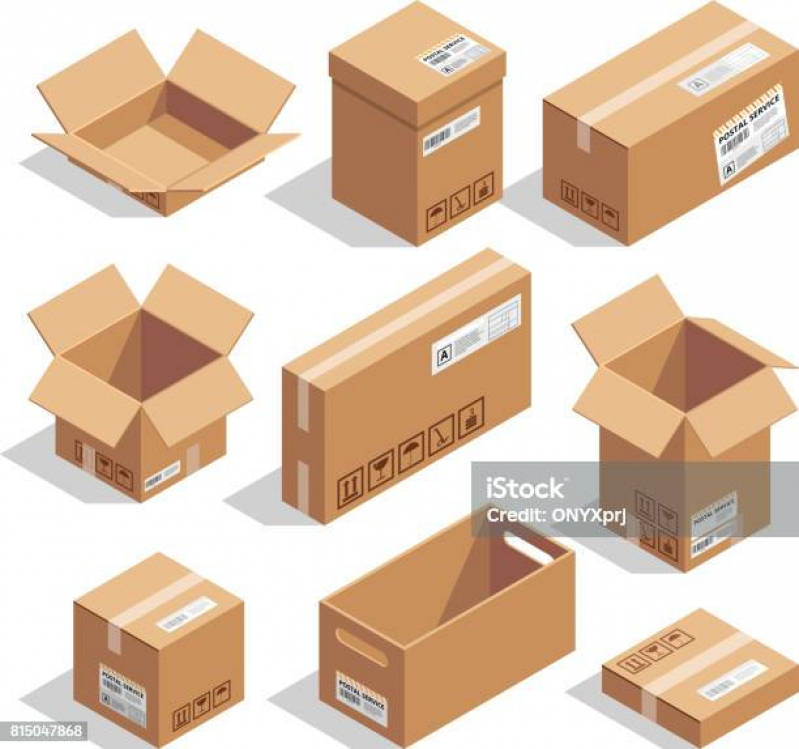 Caixa de Papelão para Organizar Estoque Preços Hortolândia - Caixa de Papelão Dura