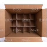 caixa com divisória de papelão valor Joanópolis
