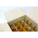 caixa com divisórias papelão preço Itatiba