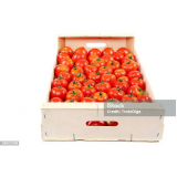 caixa de frutas de papelão Parque das laranjeiras