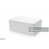 caixa de papelão branca personalizada preço Carapicuíba