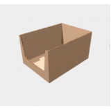 caixa de papelão pequena personalizada valor Joanópolis