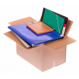 caixa organizadora feita de papelão à venda Hortolândia