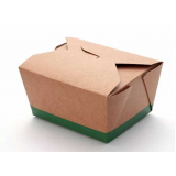 embalagem de papelão para servir comida Jaguariúna